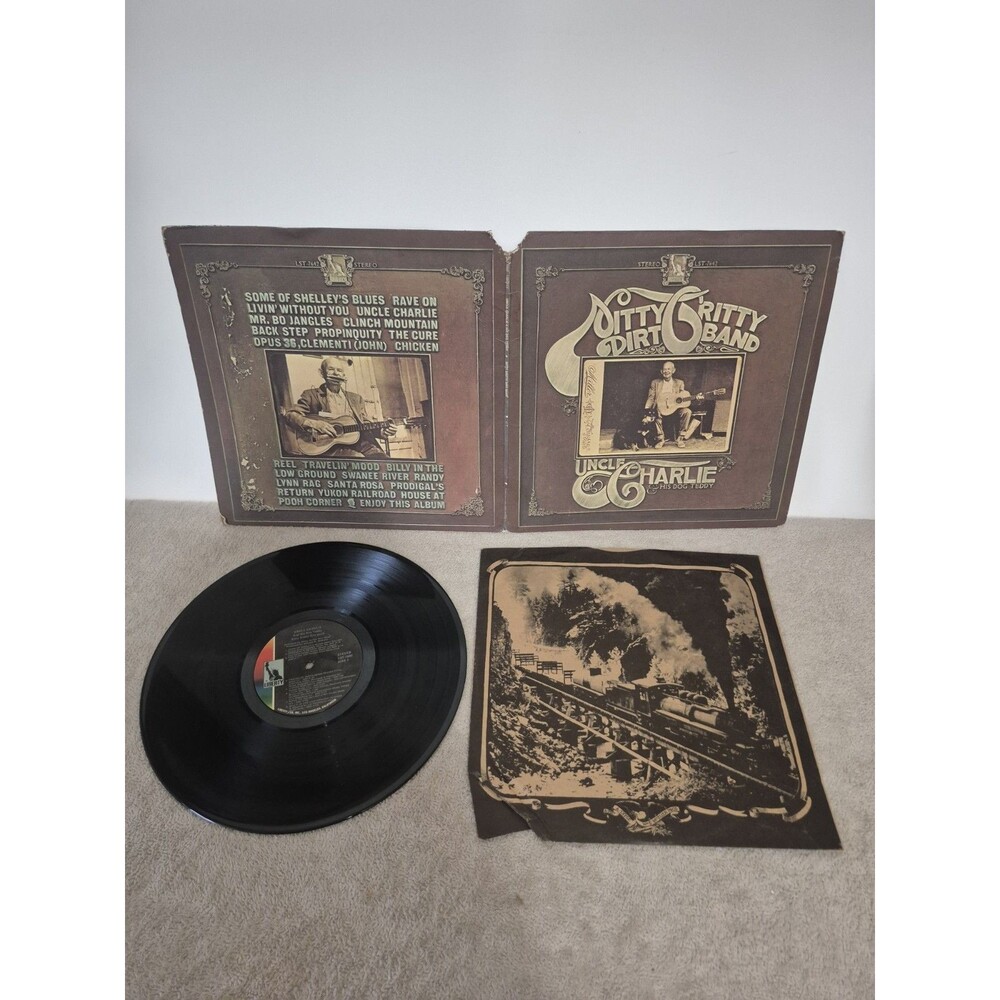 Nitty Gritty Dirt Band: Uncle Charlie & His Dog Teddy LP Vinyl US 1970 VG+/VG+